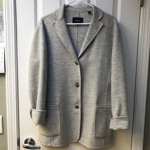 Faconnable Wool Boyfriend Blazer